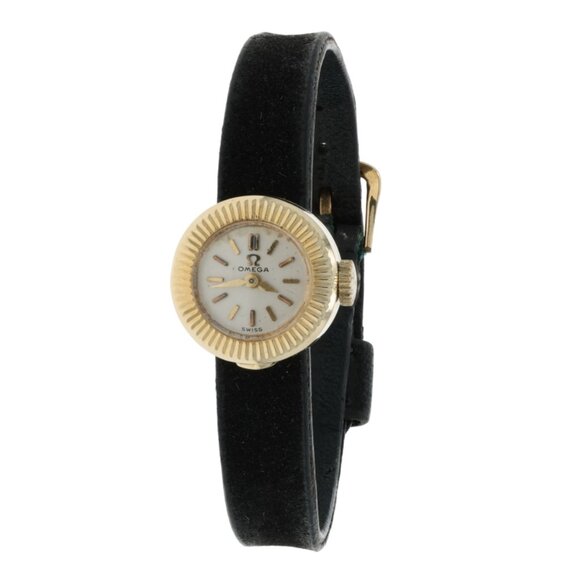 Omega Retro Ladies Watch - Yellow Gold 14k Manual - Picture 4 of 6